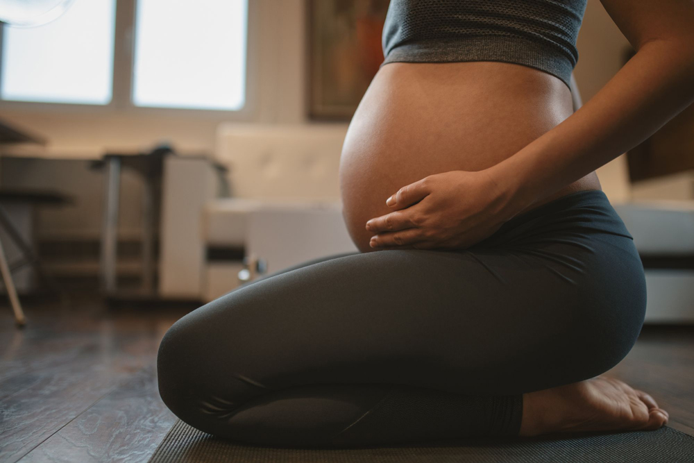 Yoga props for prenatal and postnatal practice